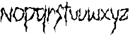 Slaster otf (400) Font LOWERCASE