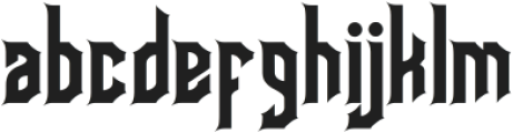 Slaughter otf (400) Font LOWERCASE