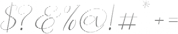Slavina Script Gradient otf (400) Font OTHER CHARS