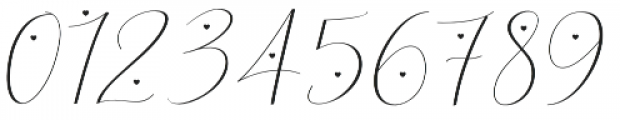 Slavina Script Love otf (400) Font OTHER CHARS