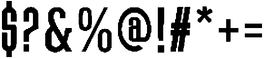 Sleek Regular ttf (400) Font OTHER CHARS