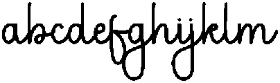 Sleepy Mama Regular otf (400) Font LOWERCASE