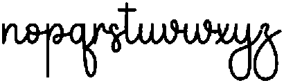 Sleepy Mama Regular otf (400) Font LOWERCASE