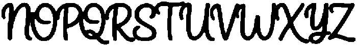 Sleeve Regular otf (400) Font UPPERCASE