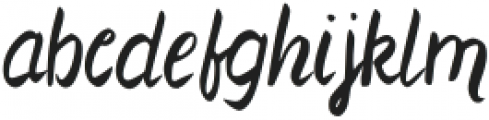 Sleigh Regular otf (400) Font LOWERCASE