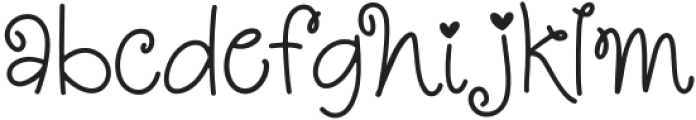 SleighDays-Regular otf (400) Font LOWERCASE