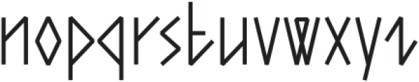Sleipnir  Font Regular otf (400) Font LOWERCASE