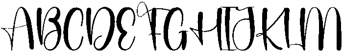 Sligature Regular otf (400) Font UPPERCASE