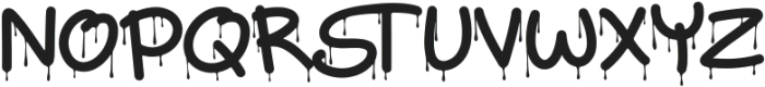 Slime Drip otf (400) Font UPPERCASE