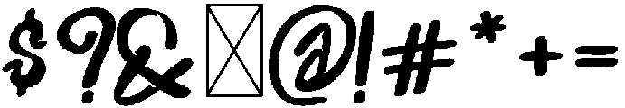 Slime Regular otf (400) Font OTHER CHARS