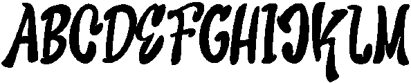 Slime Regular otf (400) Font UPPERCASE