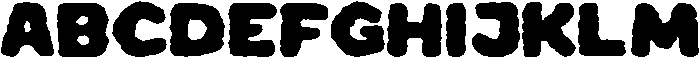 Slime Regular otf (400) Font UPPERCASE