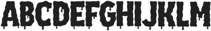 Slimer Regular otf (400) Font UPPERCASE