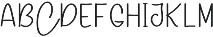 Slimfite Regular otf (400) Font UPPERCASE