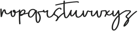 Slimfite Regular otf (400) Font LOWERCASE