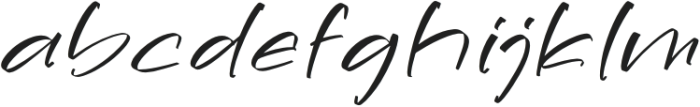 Slimykine Roschild otf (400) Font LOWERCASE