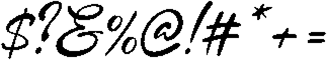 Sling Note otf (400) Font OTHER CHARS