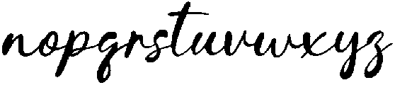 Sling Note otf (400) Font LOWERCASE