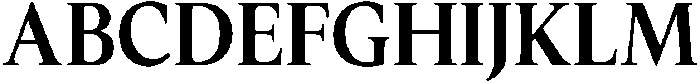 Slingera Bold Condensed otf (700) Font UPPERCASE