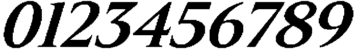 Slingera Bold Italic otf (700) Font OTHER CHARS