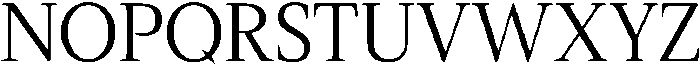 Slingera Condensed otf (400) Font UPPERCASE
