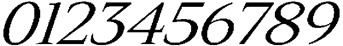 Slingera Expanded Italic otf (400) Font OTHER CHARS