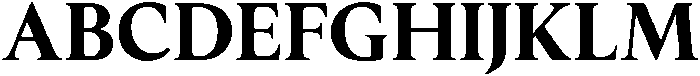 Slingera Extra Bold otf (700) Font UPPERCASE