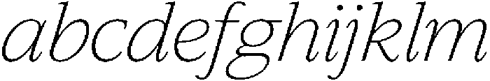 Slingera Extra Light Italic otf (200) FONT