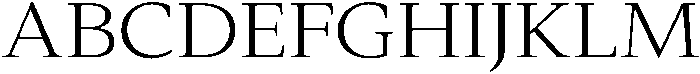 Slingera Light Expanded otf (300) Font UPPERCASE