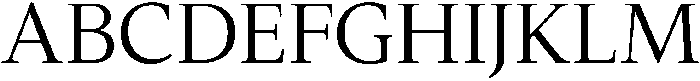 Slingera Regular otf (400) Font UPPERCASE