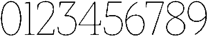Slingera Thin Condensed otf (100) Font OTHER CHARS