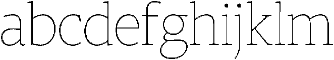 Slingera Thin Condensed otf (100) FONT