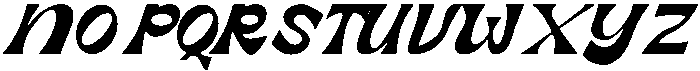 Sliptire Regular otf (400) Font UPPERCASE