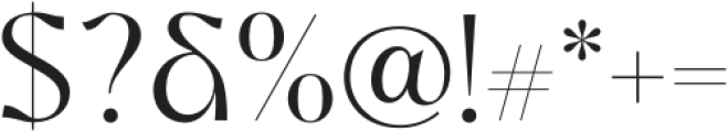 Sloke Regular otf (400) Font OTHER CHARS