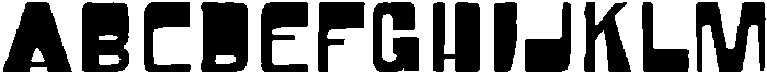 Slombero Regular otf (400) Font UPPERCASE