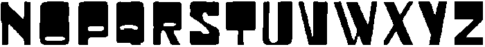 Slombero Regular otf (400) Font UPPERCASE