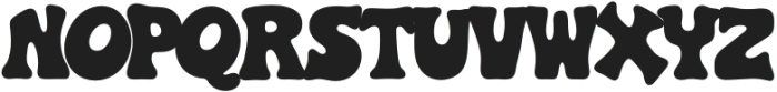 Slop TM Regular otf (400) Font UPPERCASE