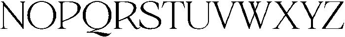 Slowdate Regular otf (400) Font UPPERCASE