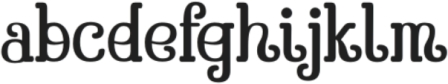 Slowkin Swirl Regular otf (400) Font LOWERCASE