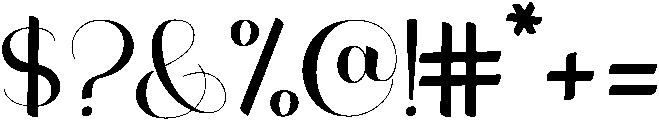 Slowly Regular otf (400) Font OTHER CHARS