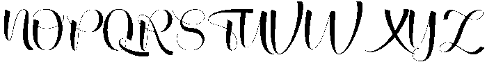 Slowly Regular otf (400) Font UPPERCASE