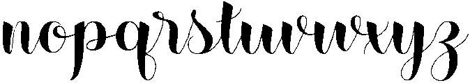 Slowly Regular otf (400) Font LOWERCASE