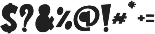 Slowmo Season otf (400) Font OTHER CHARS