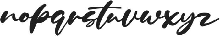 Slumber Handwriting Script otf (400) Font LOWERCASE