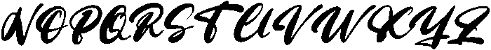 Slumber Regular otf (400) Font UPPERCASE