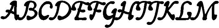 Slumber Regular ttf (400) Font UPPERCASE