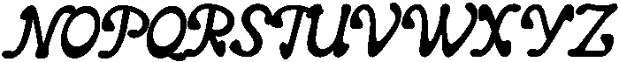 Slumber Regular ttf (400) Font UPPERCASE