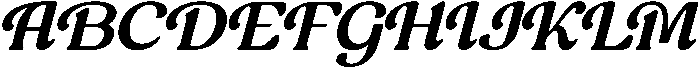 Slyzhee Oblique otf (400) Font UPPERCASE