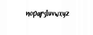 Slowly Two.ttf Font LOWERCASE