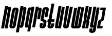 Slack Casual Bold Italic Font LOWERCASE